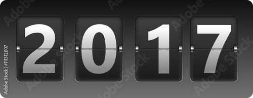 Retro Digitale Flip Uhr 2017