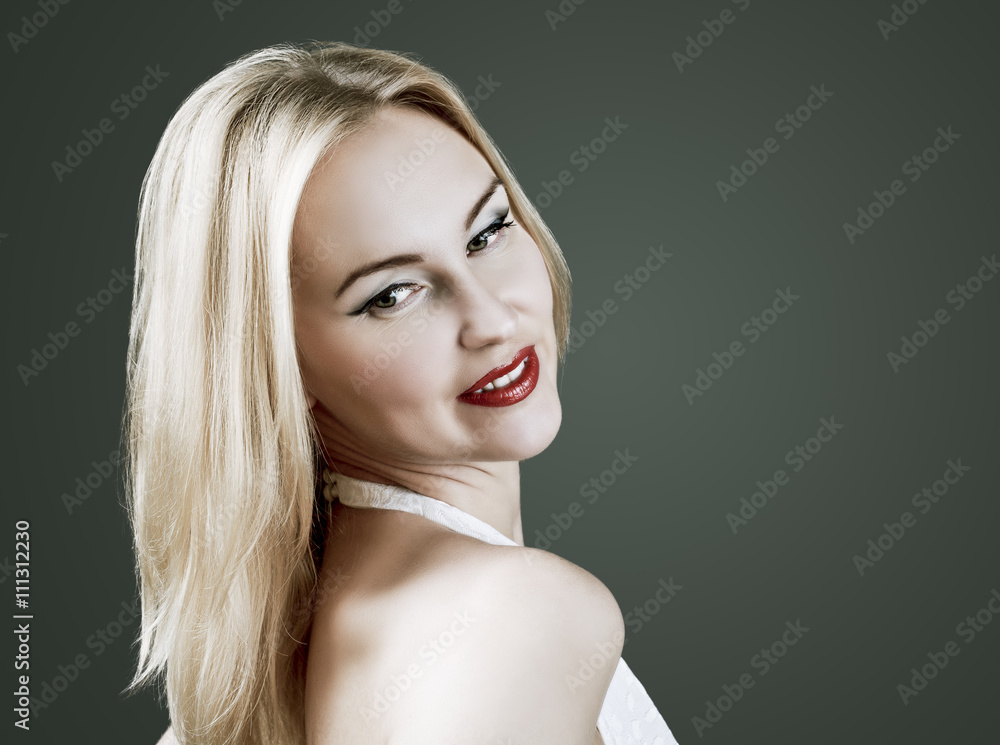 Fototapeta premium woman with makeup