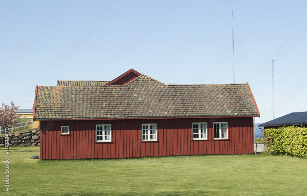 Old red house Old red house
