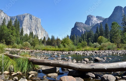 Canvas Print Yosemite Valley in Yosemite National Park