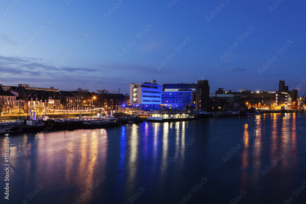 Maastricht panorama along Meuse River