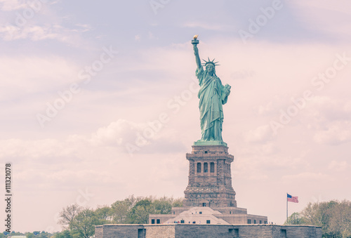 Statue of Liberty, vintage Look © schulzfoto