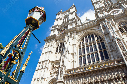 London, the west front towers of Westmister abbey