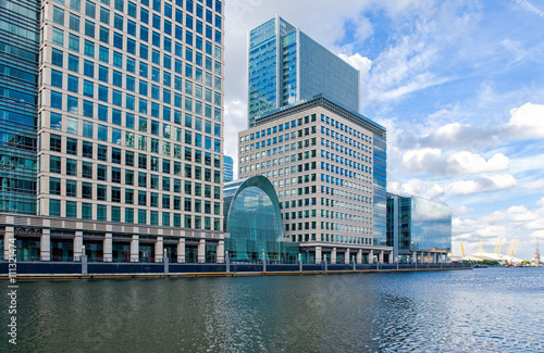 London, moder architecture in Jubilee Place