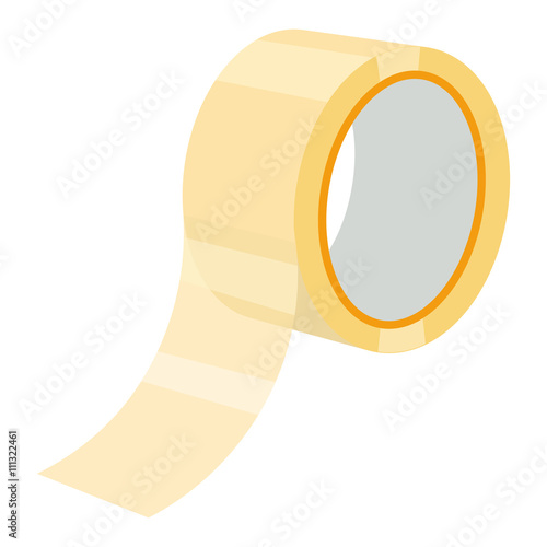 adhesive tape vector illustration isolated on white background
