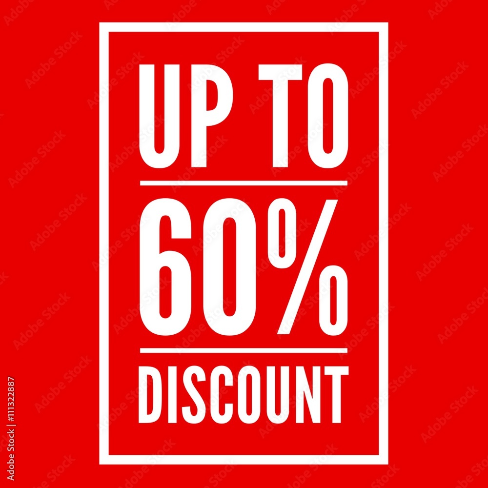 Naklejka premium Sale discount logo