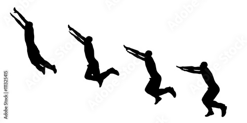 jumping man