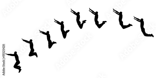 jumping man