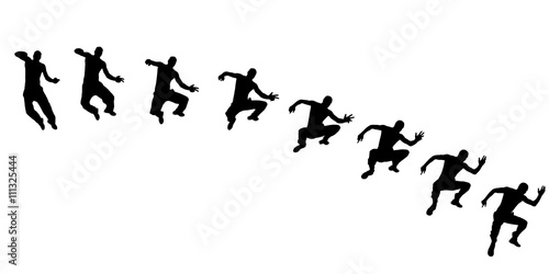 jumping man