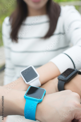 using smart watch