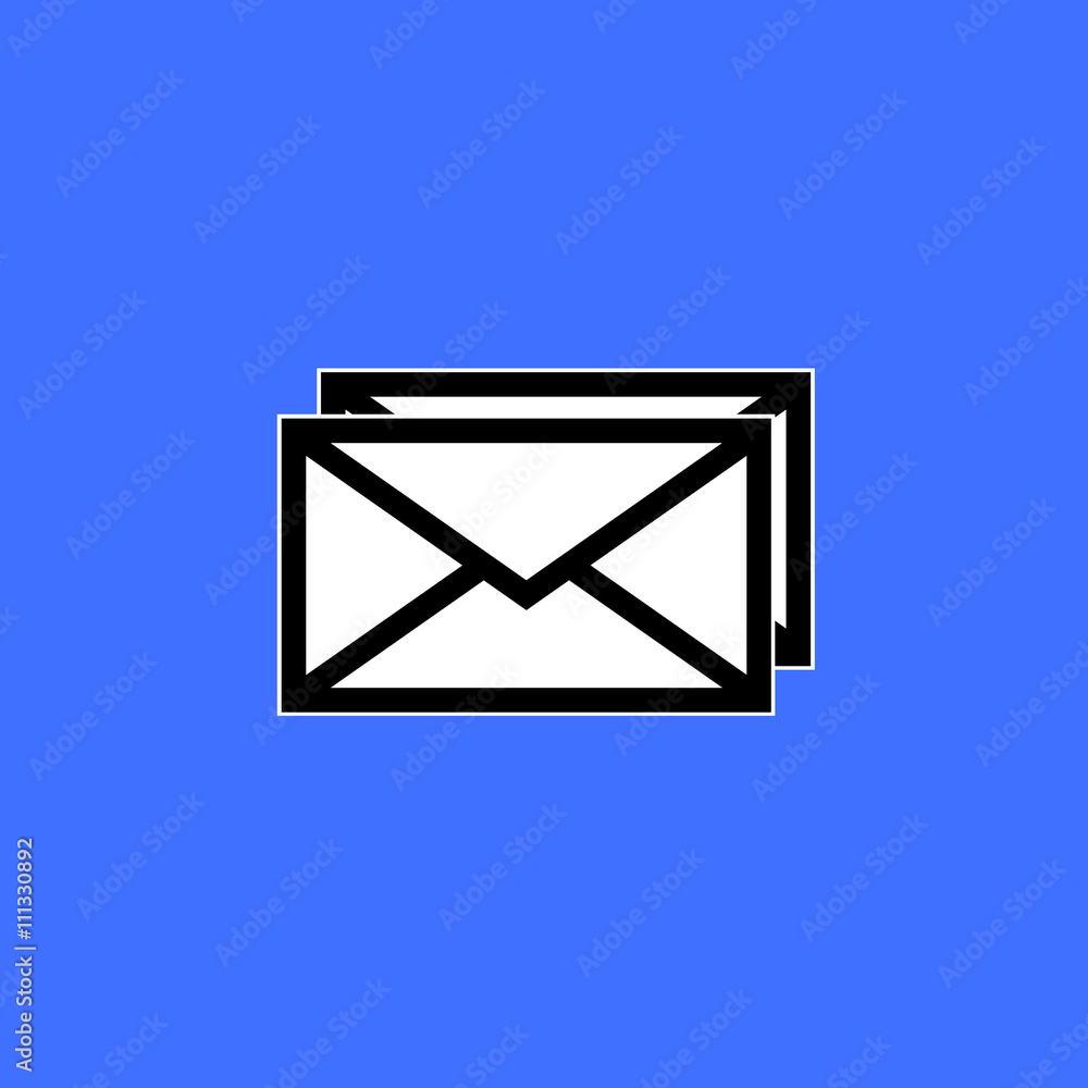 Email symbol letter icon - vector, flat design. Eps 10. Email symbol letter icon - vector, flat design. Eps 10.