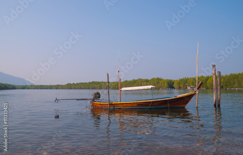 Thailands long tailed boat