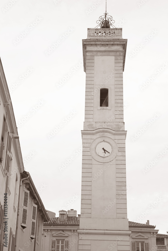 Clock Tower, Nimes, France