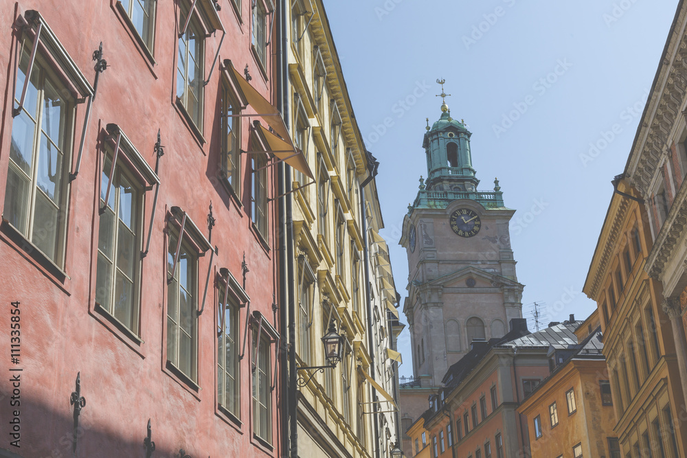 Church of St. Nicholas is the oldest church in Gamla Stan, the o
