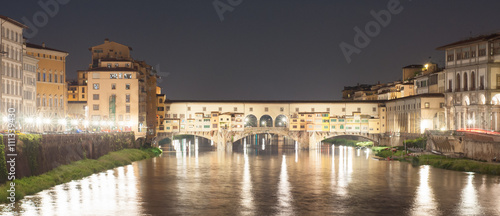 old bridge in the night