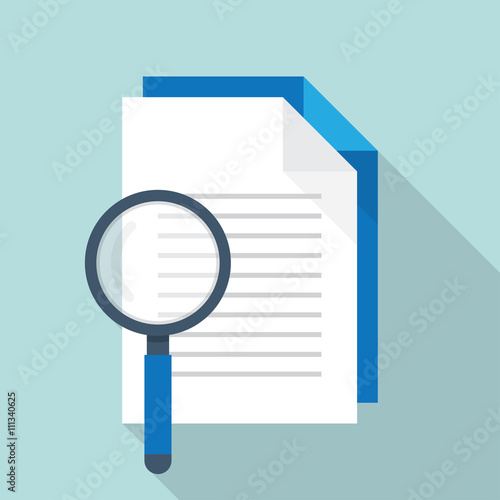 document with search icon