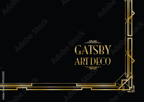  art deco background