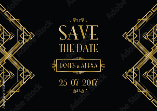 save the date wedding invitation