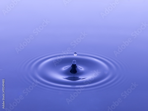 droplet on water