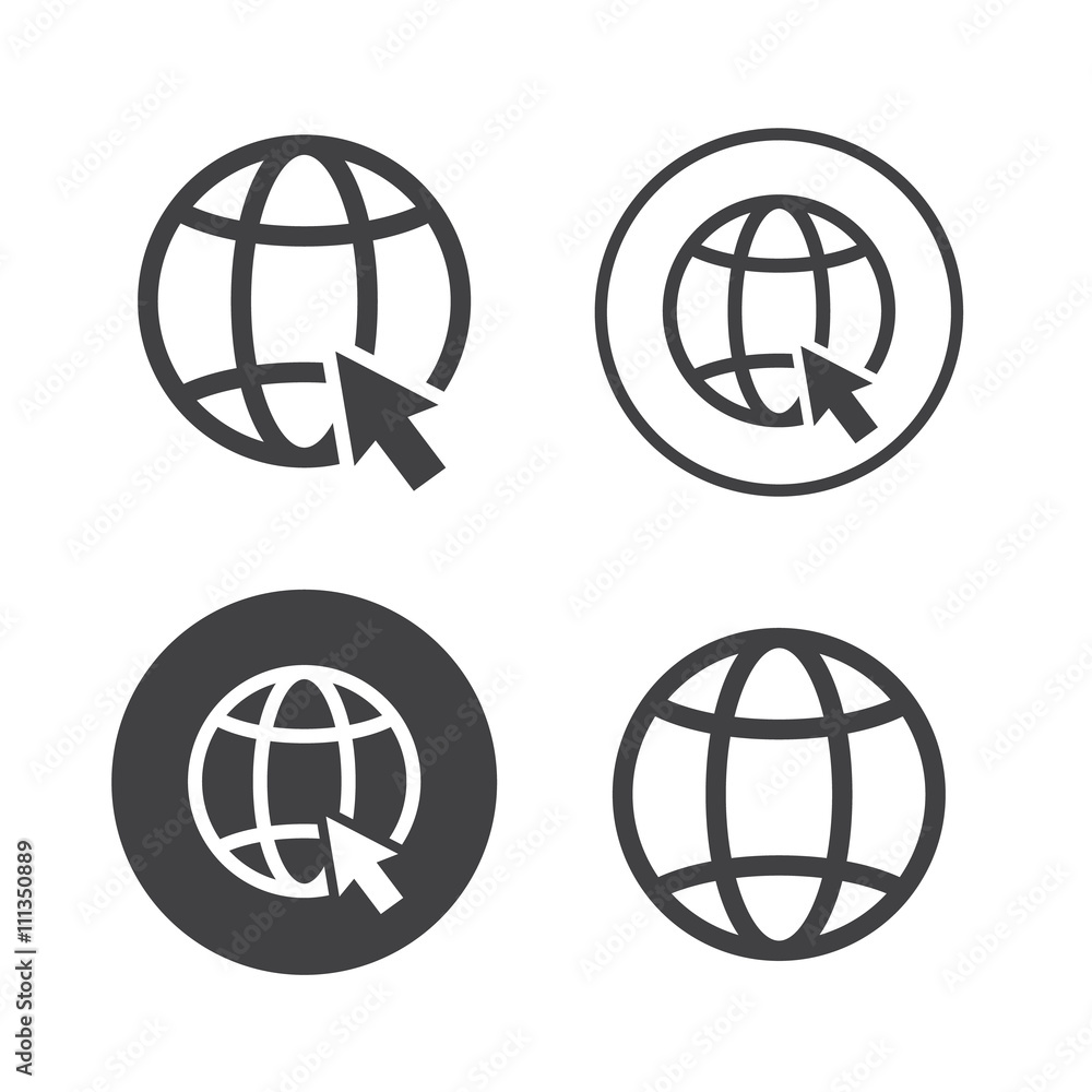 Go to web icons set vector illustration. Go to web black logo. Go to web icons sign Go to web icons set vector illustration. Go to web black logo. Go to web icons sign