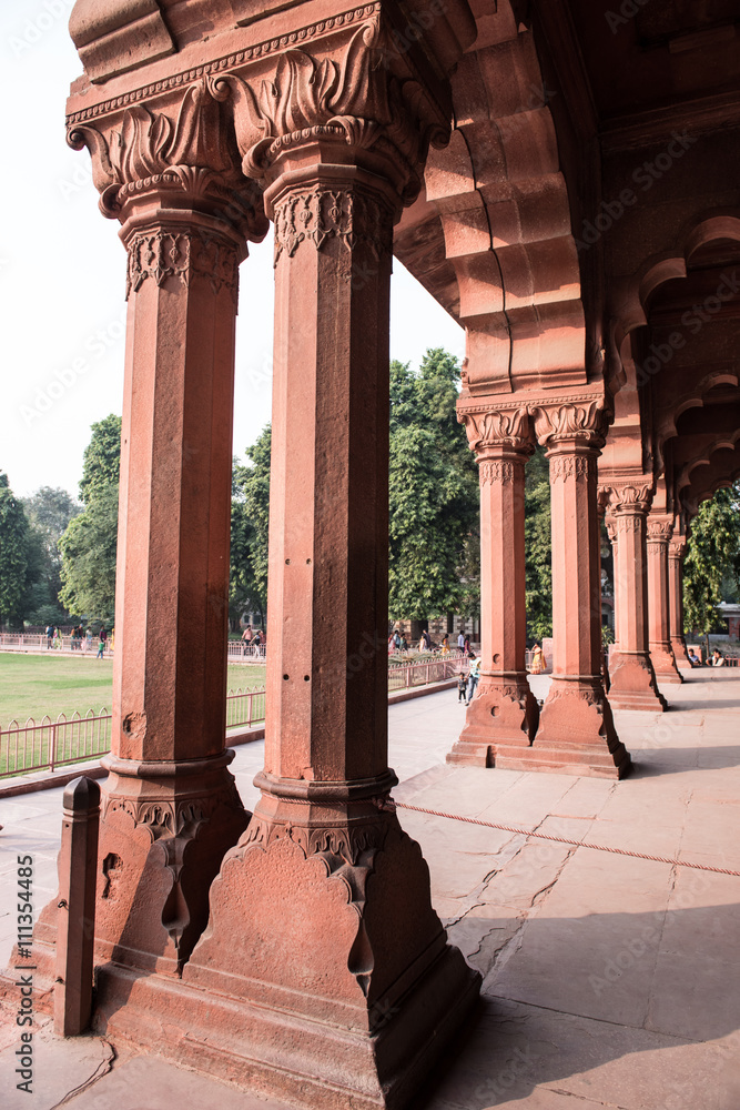 Fototapeta premium Historic Edifice in Red Fort