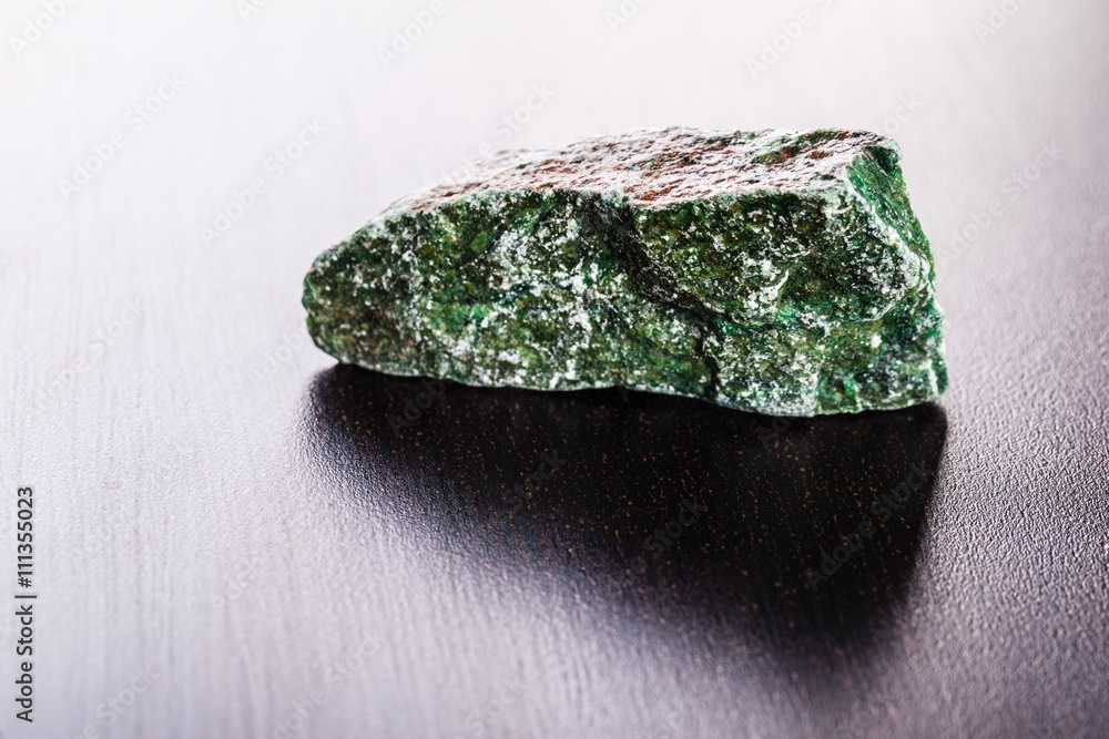 fuchsite stone on wood fuchsite stone on wood
