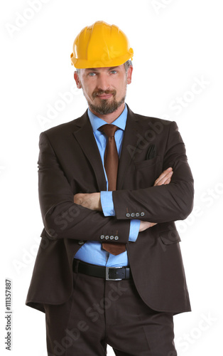 Male construction engineer ...