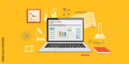 banner for online education site