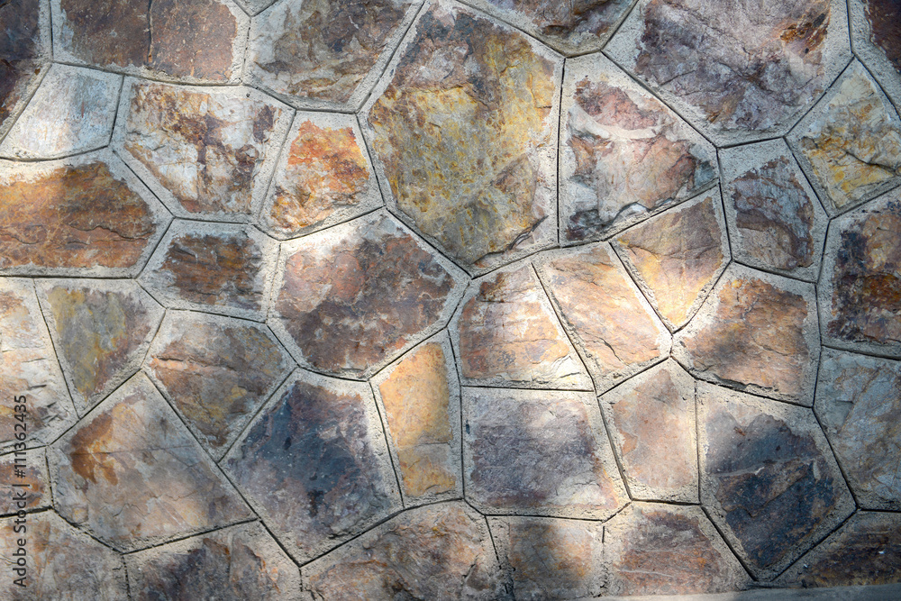 Brown stone wall Brown stone wall