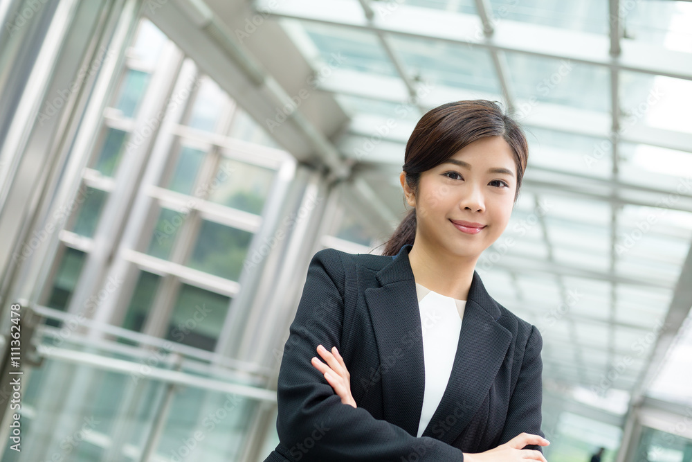 Asian businesswoman at outdoor Asian businesswoman at outdoor