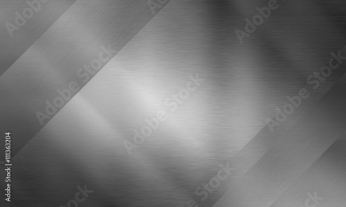 Canvastavla Metal brushed texture gray background