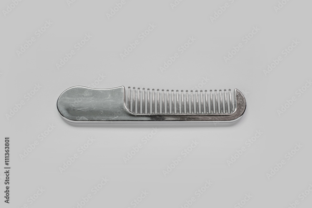 Old comb on white Old comb on white