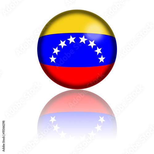 Free Download Venezuela Flag Sphere 3D Rendering - GFXLoad