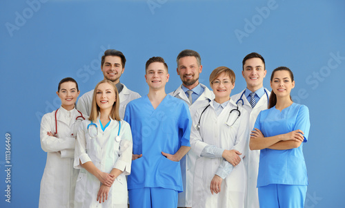 A group of doctors and nurs...