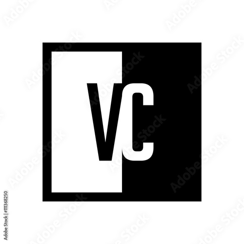 initial square half logo