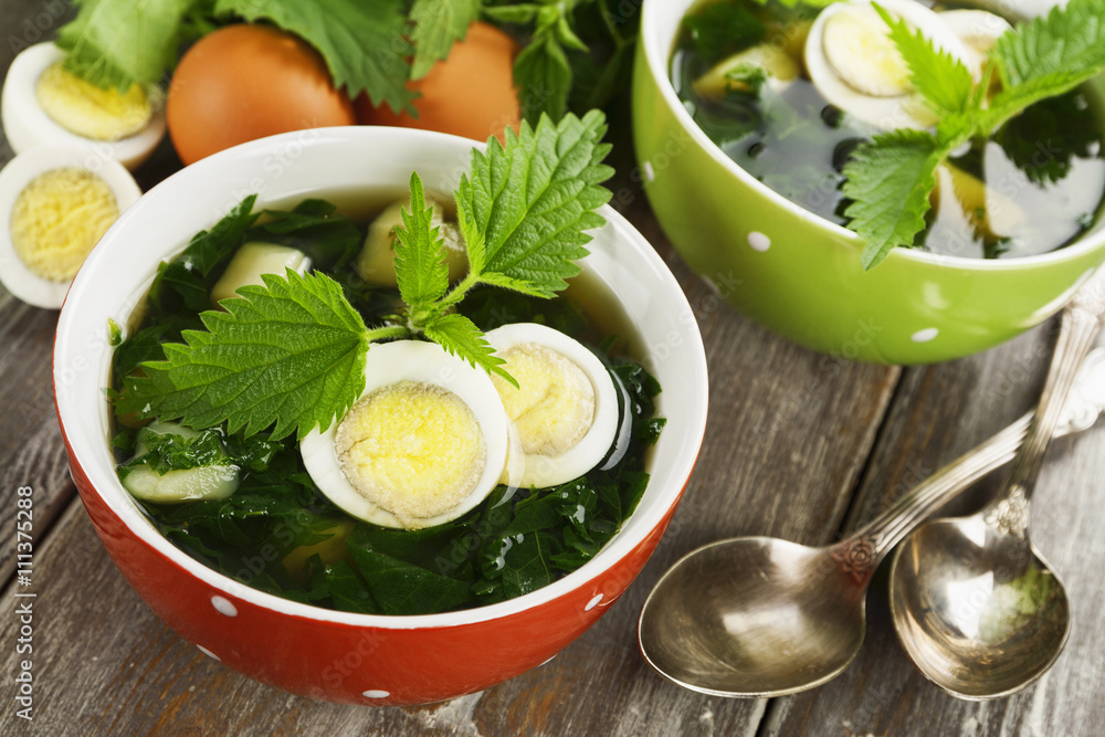 Soup of nettles