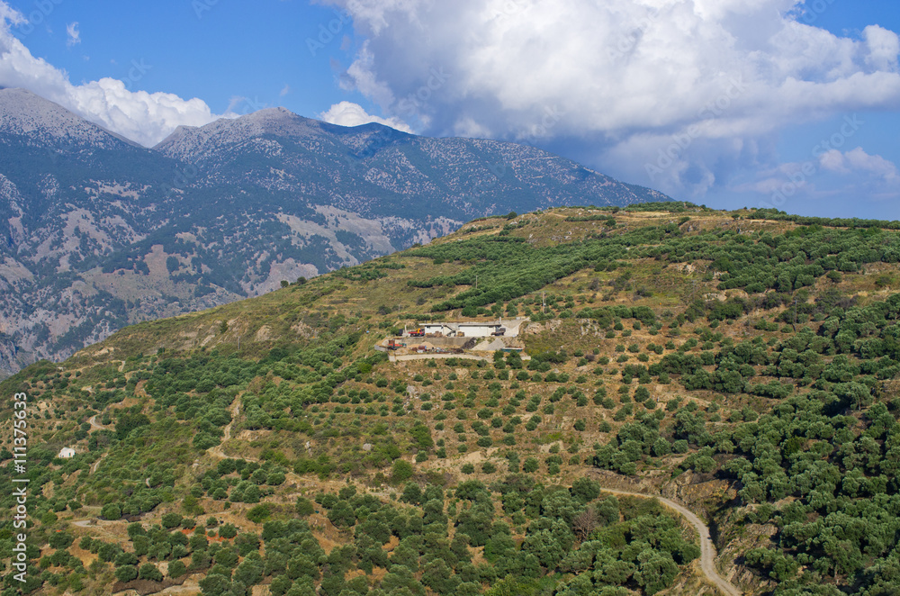 High mountains of Crete island, Greece High mountains of Crete island, Greece