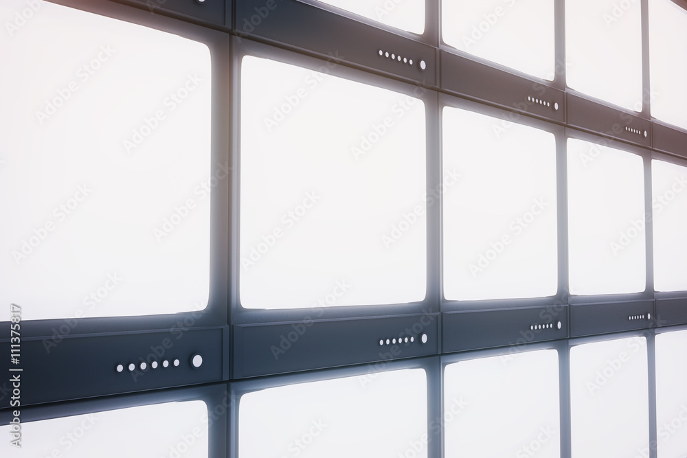 Blank security screens Stock Illustration | Adobe Stock