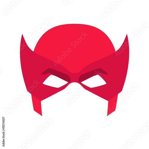 Super hero red mask