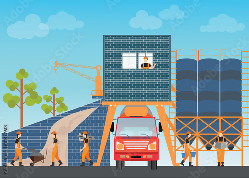 Industrial Cement Processing Plant factory2