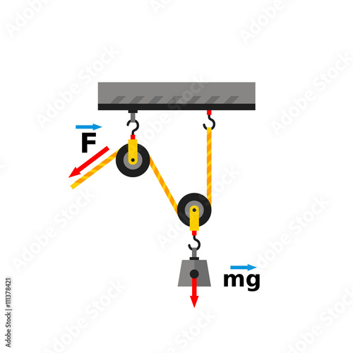 Physics flat icon