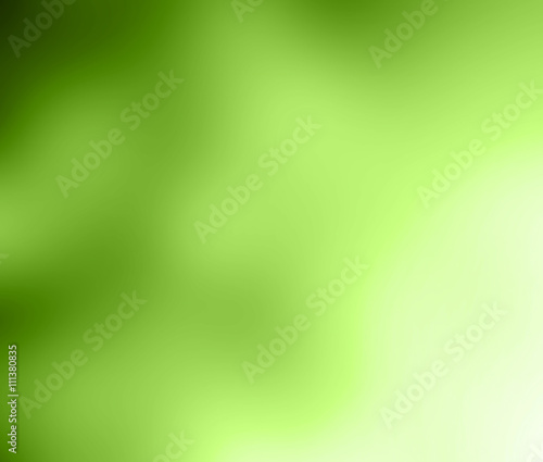 Green blur abstract background