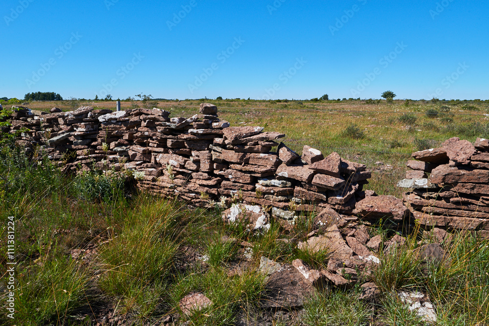 Stone wall, Isle of Oeland, Sweden