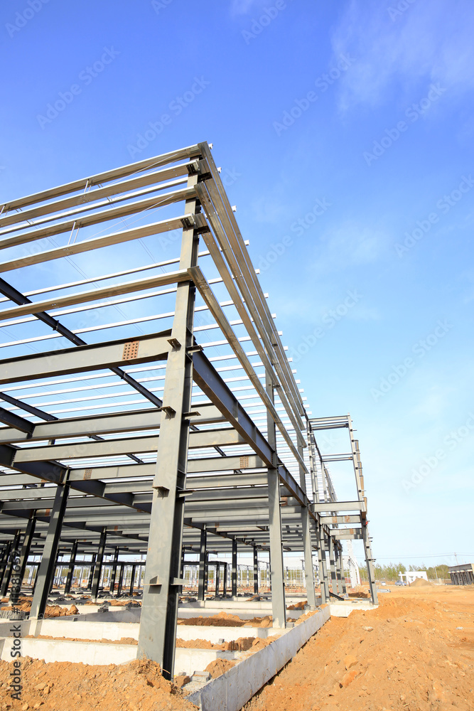 Steel frame structure