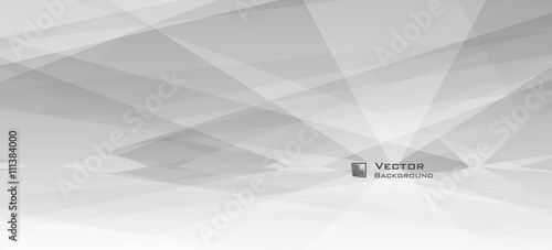 LowPoly Trendy Banner with copyspace. Vector illustration. Used opacity layers