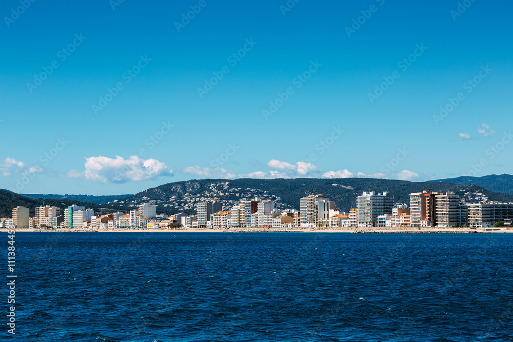 Panoramic view of the Costa Brava Panoramic view of the Costa Brava
