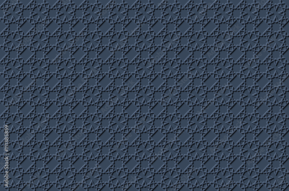 Islamic 3d light grey background architectural muslim texture.3d template for islamic design.Can be used for brochures invitations in islamic style Islamic 3d light grey background architectural muslim texture.3d template for islamic design.Can be used for brochures invitations in islamic style
