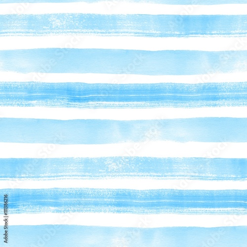 Watercolor stripes. Seamless pattern. Abstract background 1