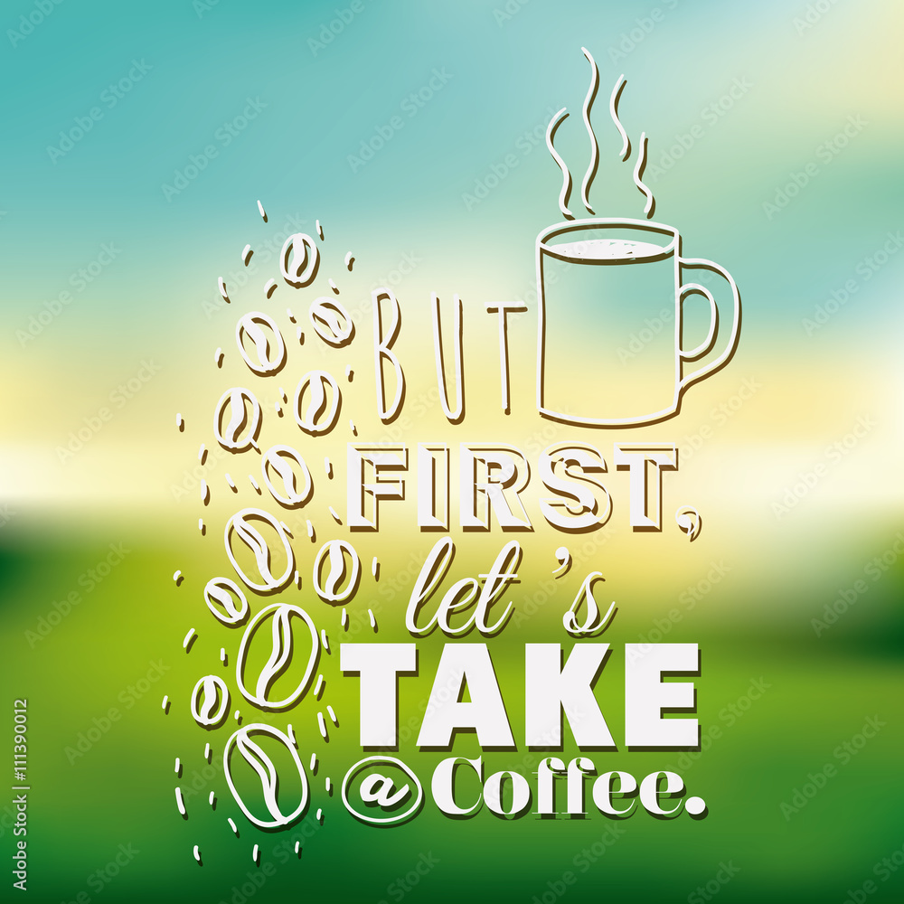 Naklejka premium message in calligraphy design