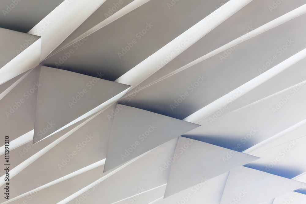 Fototapeta premium 3D illustration abstract architectural pattern